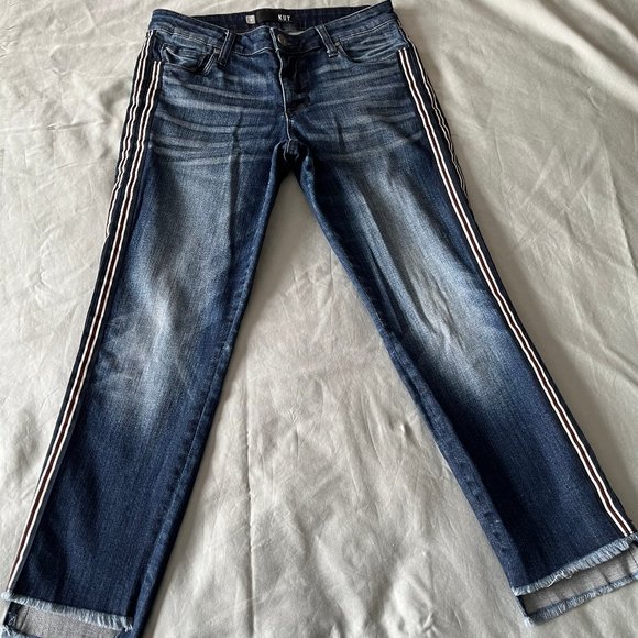 Kut Women's Cropped Jeans with stretch size 6 - Picture 1 of 6